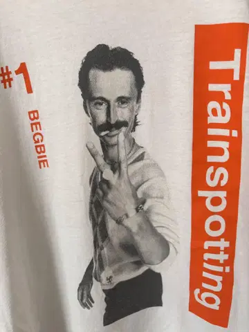 90년대 Trainspotting 유로 screen 택 XL