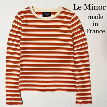 Le Minor 프랑스제 보더 티셔츠 롱 슬리브 T셔츠