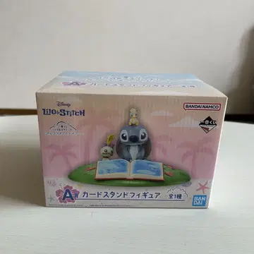 스티치 제일복권 A상 카드 스탠드 피규어