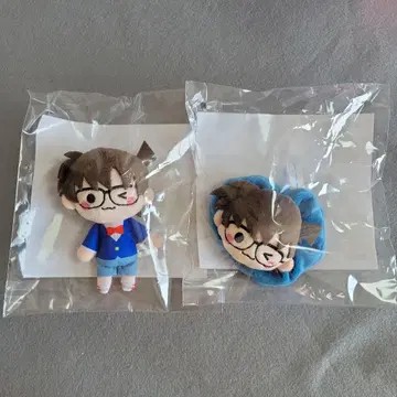 명탐정 코난 세가 럭키 쿠지 봉제 인형 & 스크런치 에도가와 코난