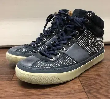 JIMMY CHOO 지미추 남성용 스니커즈 39 하이컷