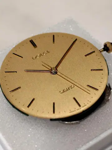 작동 확인 완료 SEIKO 세이코 돌체 무브먼트 다이얼 5E31