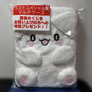 산리오 하나마루 유령 멀티 케이스 플리스 소재