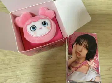 twice 봉제인형 링 모모 특전 트레이딩 카드 포함