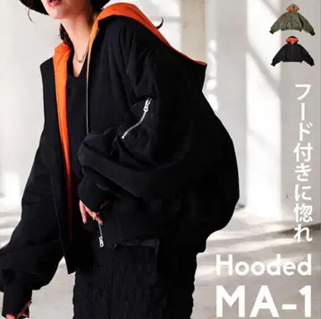숏 MA-1 MA-1 여성용 아우터