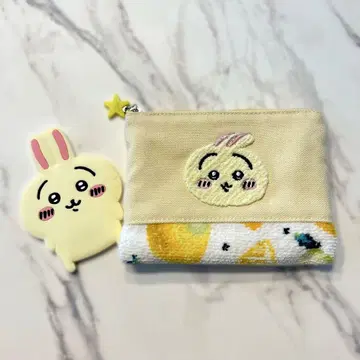 FEILER 페일러 치이카와 토끼 자수 파우치