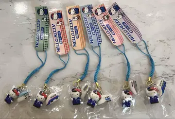 철도 버전 헬로키티 전 종류 세트