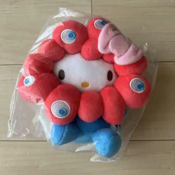 미쿠미쿠 키티 한정판 엑스포 회장 한정 봉제 인형 M 완판템