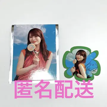 노기자카46 카페 이와모토 렌카 트레이딩 카드 & 마그넷 2세트