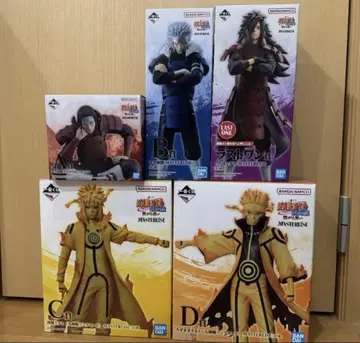 제일복권 NARUTO 나루토 질풍전 이어지는 마음 피규어 5체 세트