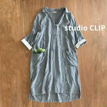 studio CLIP 스튜디오 클립 원피스 튜닉 그레이