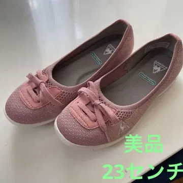 르꼬끄 신발 여성용 23cm 더스티 핑크 라메