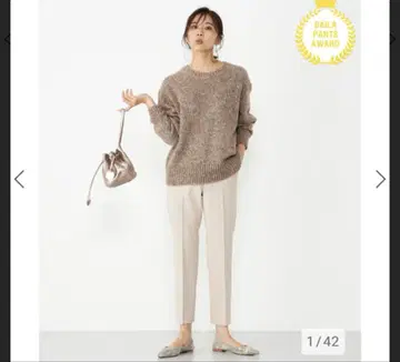 새상품급 PLST 웜 리저브 스틱 팬츠 베이지 XXS