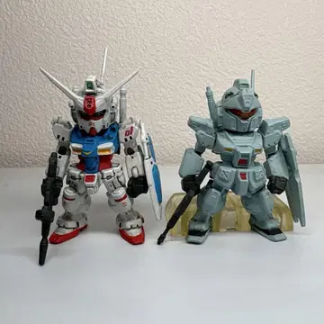 건담 컨버지 건담 GP01 / 짐 커스텀 2점