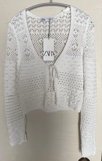 zara 크로셰 가디건