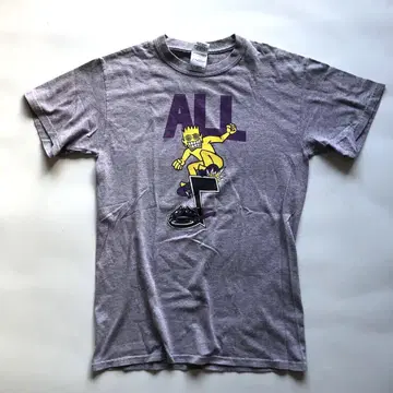 레어 ALL 티셔츠 그레이 스케이트 descendents punk