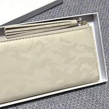 CACHELLIE / CAMO COW LETHER WALLET