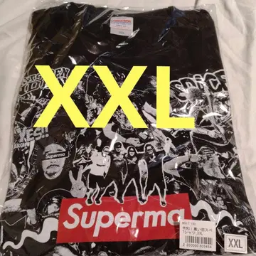 Maximum the Hormone 사랑의 정액 블랙 티셔츠 XXL