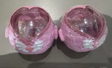 클리어 컴팩트 케이스 가챠가챠 캡슐 토이