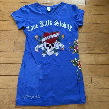 Ed Hardy LOVE KILLS SLOWLY 티셔츠