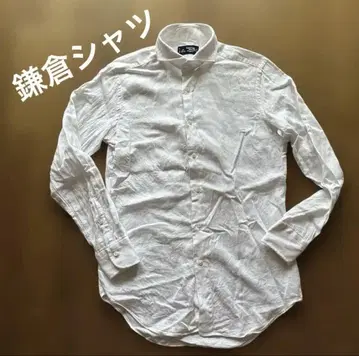 가마쿠라 셔츠 코튼 린넨 긴팔 셔츠 5