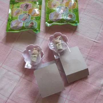 아기 & 꽃 침대 세트 밀크토끼 아기 토끼