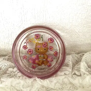 헬로키티 서핑 유리 트레이