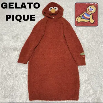 젤라또피케 gelato pique 세서미 스트릿 엘모 원피스