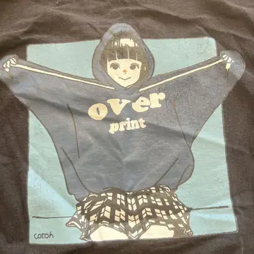 overprintT 셔츠