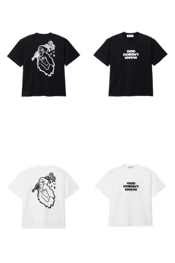 L GOD ONLY KNOWS FRAGMENT 티셔츠 2매 세트 tee