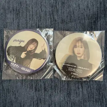 ExWHYZ mayu ROUND1 콜라보 캔뱃지