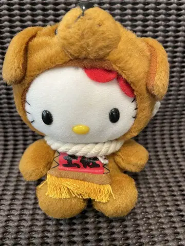 고치현 한정 고토치 헬로키티 도사견 봉제 인형
