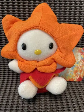 오카야마 한정판 지역 헬로키티 단풍 봉제 인형