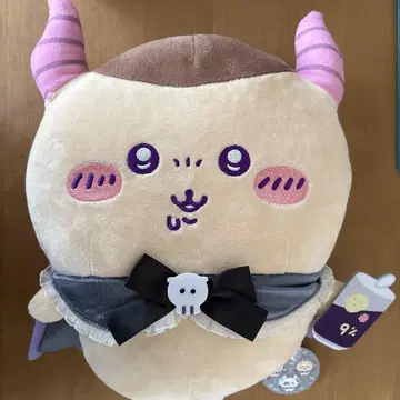 치이카와 밤만쥬 악마 BIG 봉제인형 택 포함