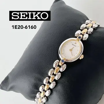 [새상품급] SEIKO 손목시계 브레스 워치 1E20-6160 블루스톤