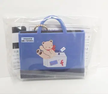 familiar 파밀리아 데님 백 가챠 참 블루 곰