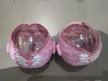 클리어 컴팩트 케이스 가챠가챠 캡슐 토이