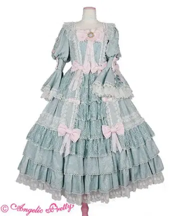 Angelic Pretty Princess 메리 로트 Dress 민트