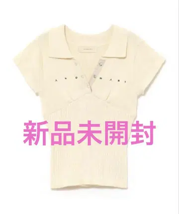 andmary Lindsay logo tops ivory