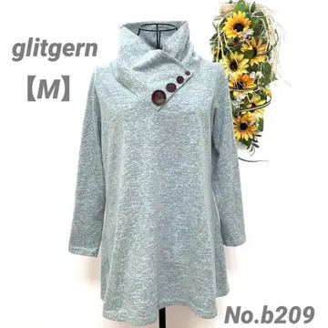 그릿츠 glitgern 긴팔 상의 M 티셔츠 하이넥