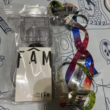 timelesz FAM 응원봉 오라스 은색 테이프 덤 포함