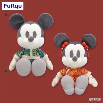데코 컬렉션 미키 & 미니 차이나복 약 28cm