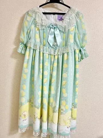 Angelic Pretty Fruity Lemon 원피스 민트