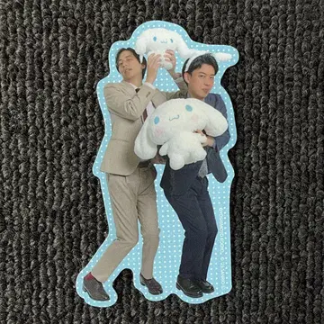 만게키 시나모롤 콜라보 스티커 벽 포스터