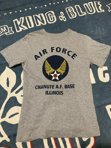 AIRFORCE 에어포스 CHANUTE A.F. BASE 티셔츠/소 씨
