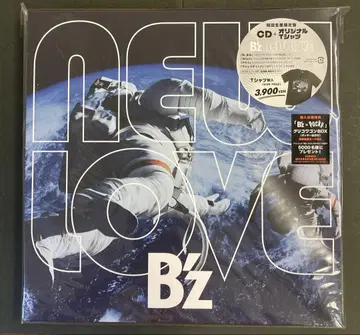 초회 생산 한정반 B'z CD+T셔츠/NEW LOVE 19/5/29 출시