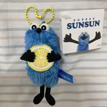 퍼펫 스슨 봉제 인형 마스코트 후르츠 ver. 레몬 키링