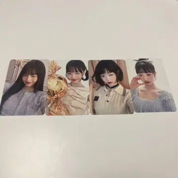 IVE 원영 하파크리스틴 포토카드 4장 세트