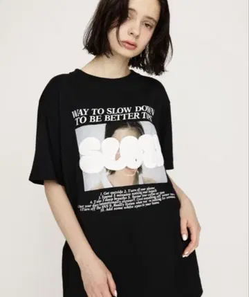 [ SLY ] PUFFER LOGO T/SH