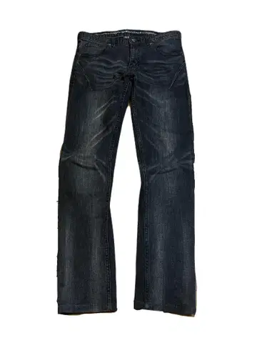 00s NUMBER (N)INE damaged skinny jeans